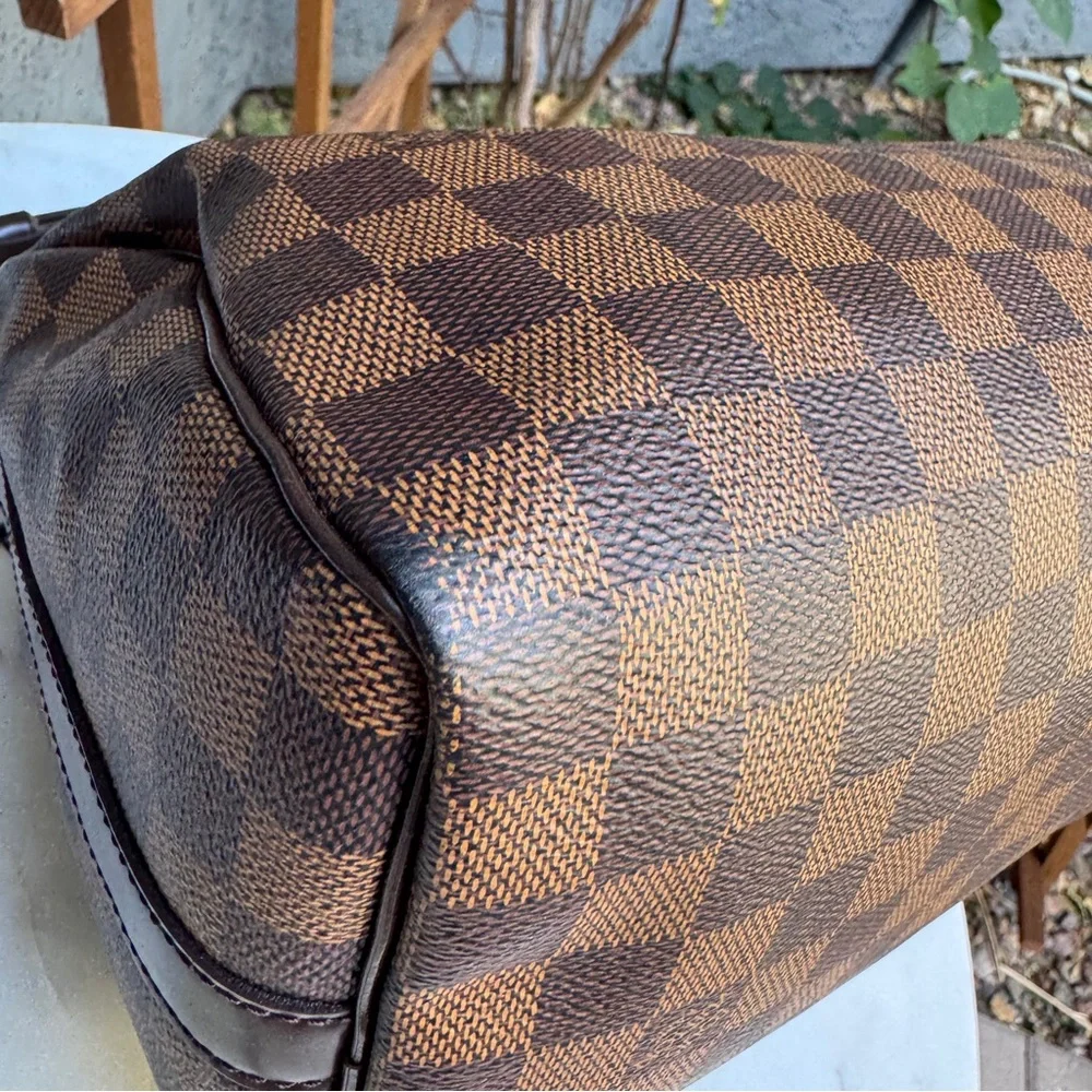 Louis Vuitton Damier Ebene Speedy Bandoulière 25 - Picture 13 of 16
